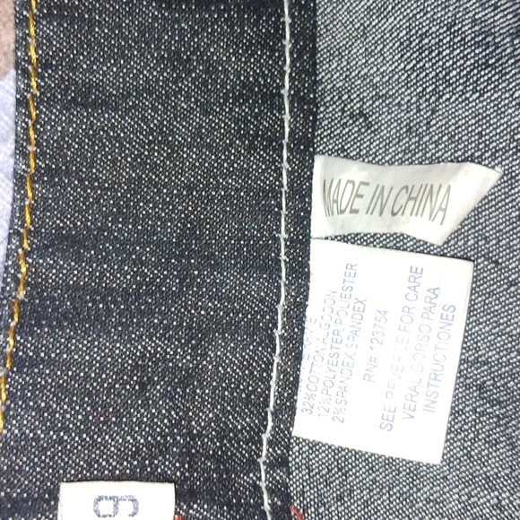 Hip Jeans 5-pocket dark denim jean maxi skirt - 9 - stonewash black - Picture 6 of 7